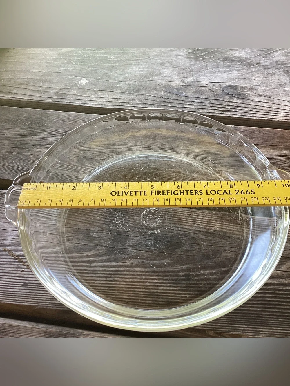 Pyrex vintage clear